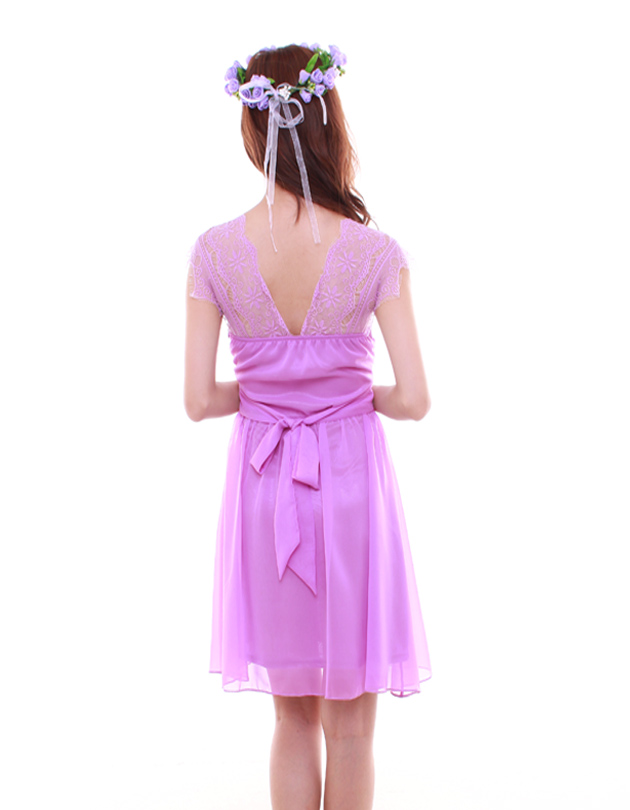 Tessa Dress in Lavender